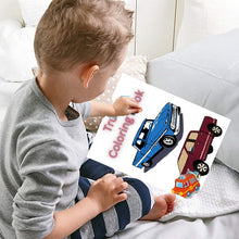 Load image into Gallery viewer, Trucks Coloring Book