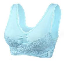 Load image into Gallery viewer, Women's Wireless Full Coverage Lace Bra