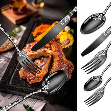 Load image into Gallery viewer, Gothic Stainless Steel Flatware (20 PCS or 30 PCS)