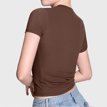 Load image into Gallery viewer, Women's short-sleeved slim-fit T-shirt