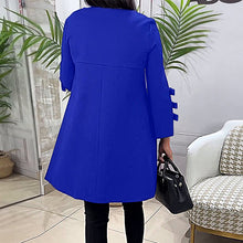 Load image into Gallery viewer, Knee-Length Dress With Long Sleeves