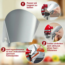 Load image into Gallery viewer, Skjenkeskjerm i rustfritt stål