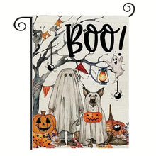 Load image into Gallery viewer, Halloween Garden Flag