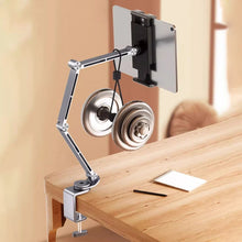 Load image into Gallery viewer, 360° roterbart justerbar aluminiumslegering bordstativ