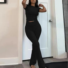 Load image into Gallery viewer, Women's Solid Loungewear Set