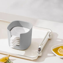 Load image into Gallery viewer, Dipping Sauce Plate &amp; Holder Set