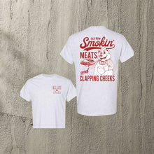 Load image into Gallery viewer, Old Row The Smokin' Meats Graphic 2 Sides T-shirt