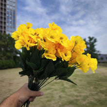 Load image into Gallery viewer, Outdoor Artificial Pansy Flowers