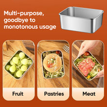Load image into Gallery viewer, Stainless Steel Food Storage Container