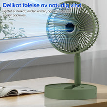 Load image into Gallery viewer, Teleskopisk sammenleggbar vifte