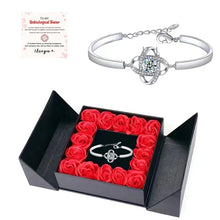 Load image into Gallery viewer, I will always be with you - Diamond Knot Bracelet