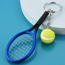 Load image into Gallery viewer, Mini Tennis Racket Keychain