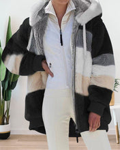 Load image into Gallery viewer, Plush Warm Hooded Coat