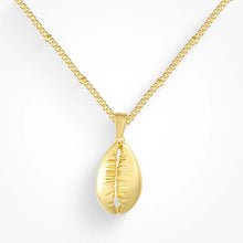 Load image into Gallery viewer, Vintage Mermaid Pearl Shell Necklace