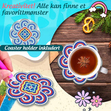 Load image into Gallery viewer, Diamantkunst Coasters Diamond Painting Coasters (Mandala)