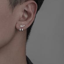 Load image into Gallery viewer, Detachable Dual Stud Earrings