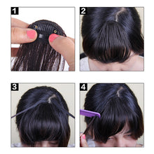 Load image into Gallery viewer, Sømløs 3D Clip-In Bangs hårforlengelse