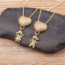 Load image into Gallery viewer, Love and my kids - Mother's Love Necklace