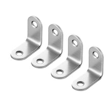 Load image into Gallery viewer, 4-Pack Stainless Steel Corner Braces