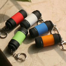 Load image into Gallery viewer, USB oppladbar mini nøkkelring lys