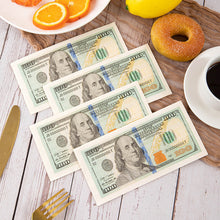 Load image into Gallery viewer, Dollar Printed Napkin