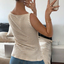 Load image into Gallery viewer, Women's Plain Button Front Tank Top
