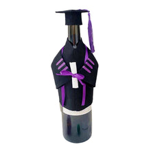 Load image into Gallery viewer, Graduation Cap And Gown Bottle Cover