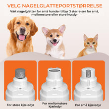Load image into Gallery viewer, Kloklipper med integrert LED-lys og sliper