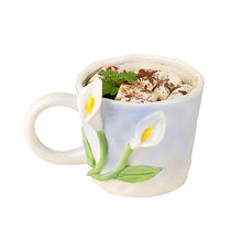 Load image into Gallery viewer, 3D Flower Coffee Mug