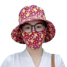 Load image into Gallery viewer, Sun Protection Mask Hat