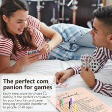 Load image into Gallery viewer, Wooden Phase 10 Score Board