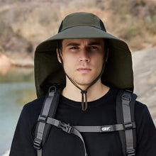 Load image into Gallery viewer, All-Round Protective Outdoor Fisherman Hat
