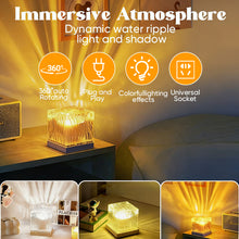 Load image into Gallery viewer, Flame Northern Lights Rotating Mood Light