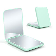 Load image into Gallery viewer, Mini LED Magnification Pocket Mirror