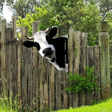 Load image into Gallery viewer, Cute Cows Head Shape Iron Silhouette