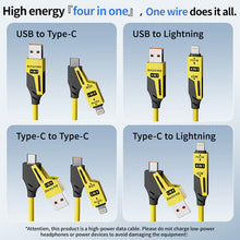 Load image into Gallery viewer, 4 in 1 Spring Fast Charging Cable