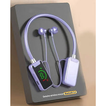 Load image into Gallery viewer, Neckband Digital Display Bluetooth Headset
