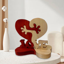 Load image into Gallery viewer, Wooden Love Hearts