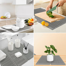 Load image into Gallery viewer, Silicone Drying Mat For Kitchen Counter
