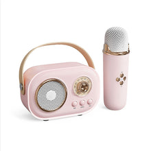 Load image into Gallery viewer, Mini Karaoke-maskin med trådløs mikrofon