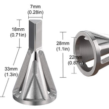 Load image into Gallery viewer, DOMOM Deburring External Chamfer Tool for Drill Bit, 2 Pack
