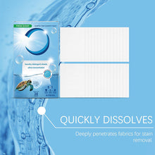 Load image into Gallery viewer, Eco-Friendly Laundry Detergent Sheets