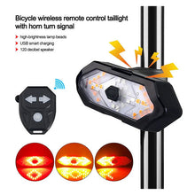 Load image into Gallery viewer, Waterproof Night Riding Bike Steering Tail Light