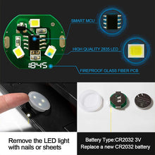 Load image into Gallery viewer, LED Car Leather Trash Can