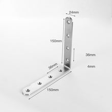 Load image into Gallery viewer, 4-Pack Stainless Steel Corner Braces
