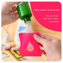 Load image into Gallery viewer, Reusable Travel Lotion Container Set, 5 pcs