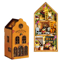 Load image into Gallery viewer, Mini Rabbit Town Wooden Doll House Kit with Furniture