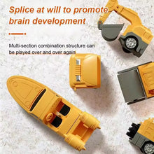 Load image into Gallery viewer, Magnetic Transform Engineering Car Assembled Toys