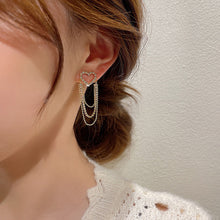 Load image into Gallery viewer, Love Tassel Earrings