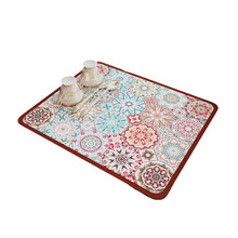 Load image into Gallery viewer, Retro Quick-Drying Water-Draining Mat for Kitchen Bar Countertops